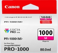 Canon Tinte PFI1000 magenta für iPF1000 80ml.